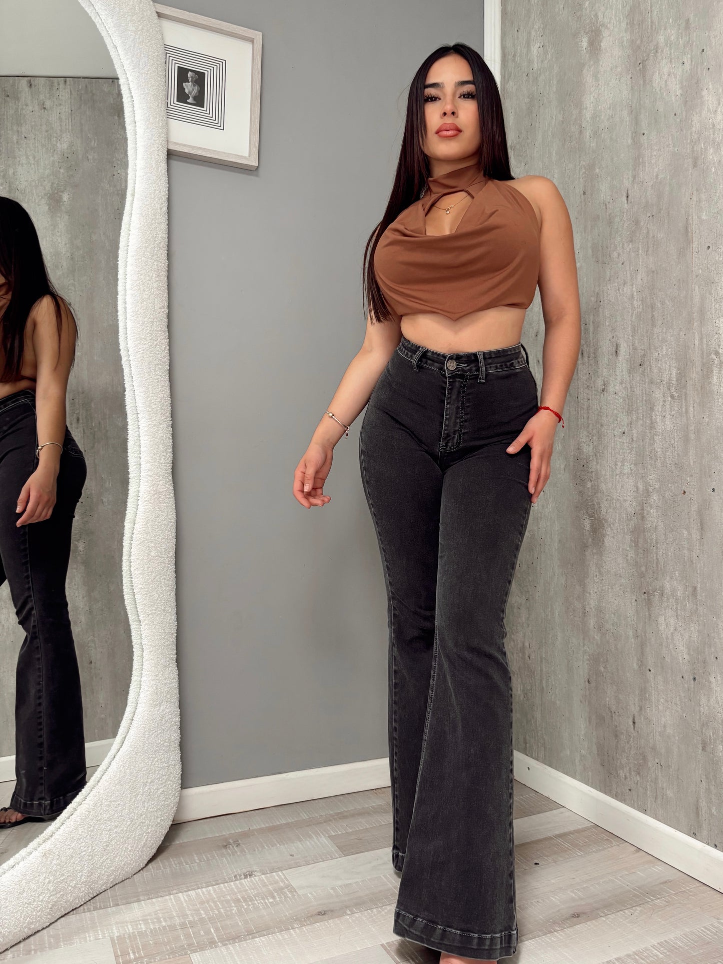 Jeans Aumentador De Glúteos