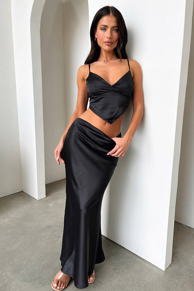 Falda Maxi Black