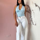 Jeans White Wide