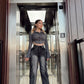 Jeans Cargo Gris