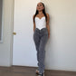 Jeans Roma Gris Rectos