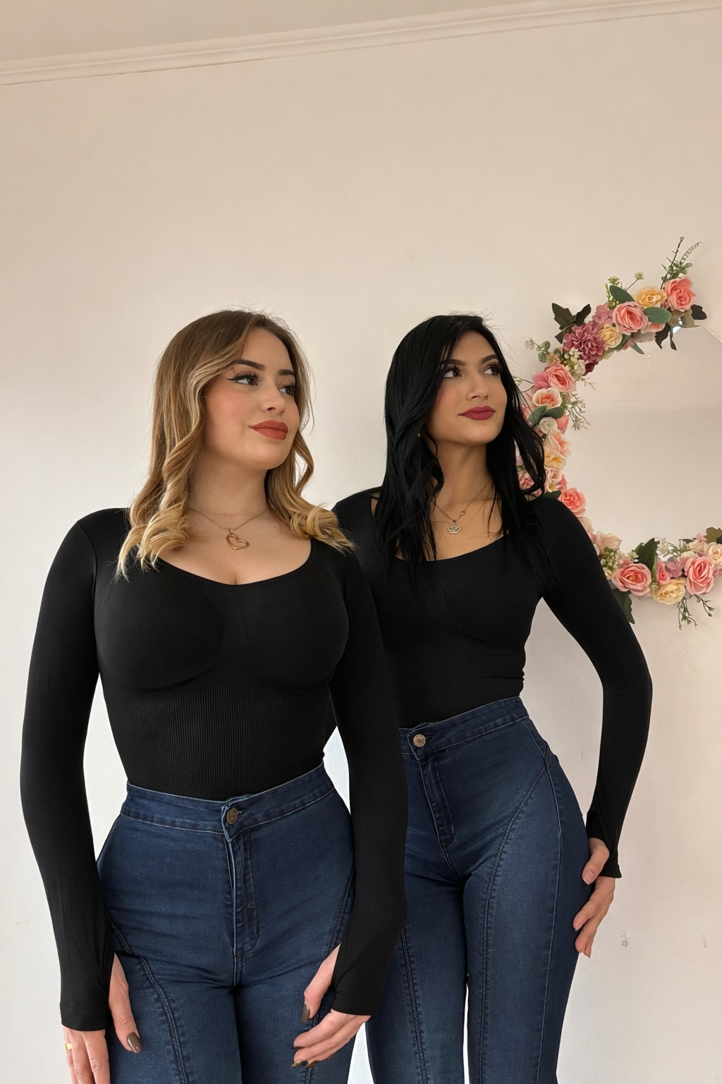 Body  Mediana Compresión Manga Larga