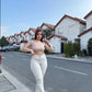 Jeans Paradise Flare Trenzado