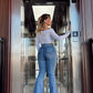 Jeans Flare Curva Perfecta