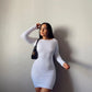Vestido Lanilla Ajustado