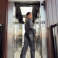 Jeans Cargo Gris