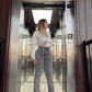 Jeans Recto Gris