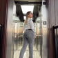 Jeans Recto Gris