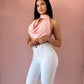 Jeans Flare White