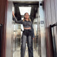Jeans Cargo Gris