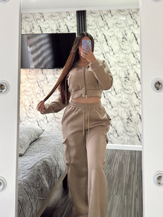 Buzo Cargo Beige