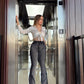 Jeans Flare Bi Color