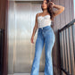 Jeans Flare Curva Perfecta
