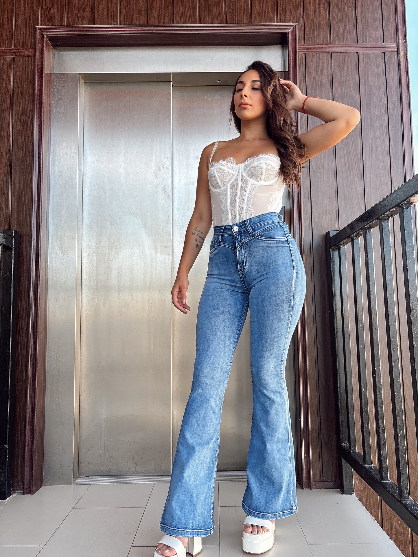 Jeans Flare Curva Perfecta