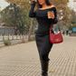 Vestido Lanilla Black
