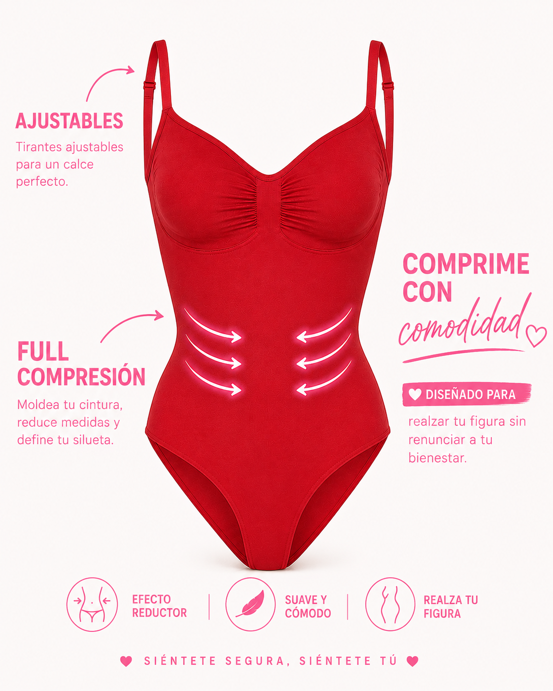 Body Suit Rojo